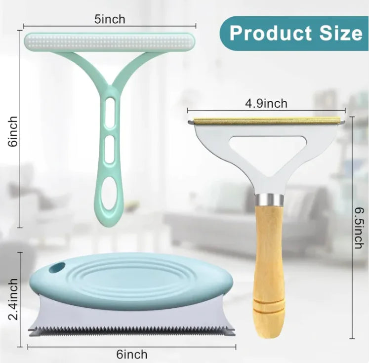 3-Pack Pet Hair Removers pets.
