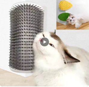 Corner Cat Scratcher Massage Brush Cat Scratch Board